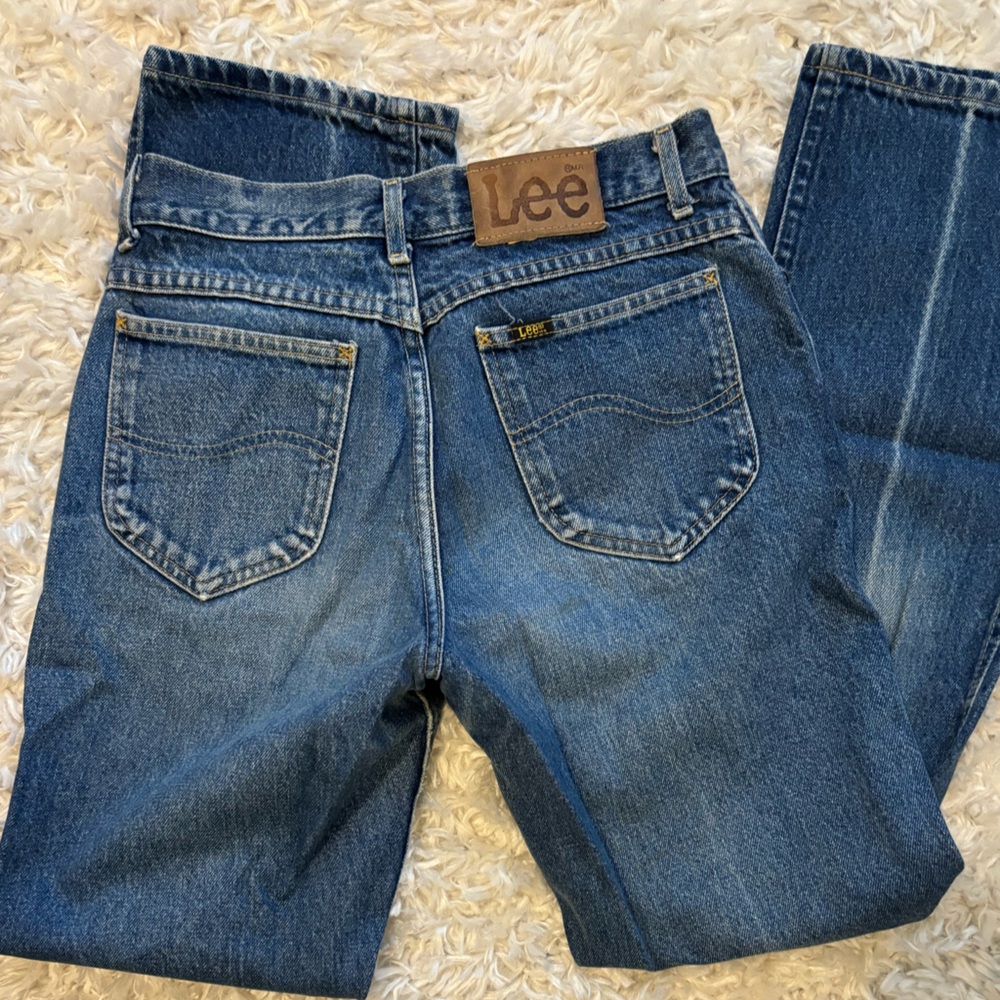 Vintage Lee High Rise Denim Jeans